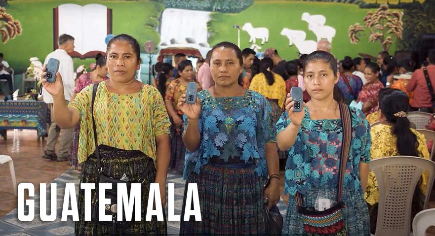 Guatemala Audio Bibles for the K'ekchi'